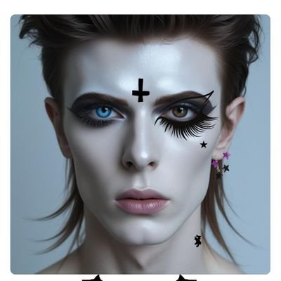 Hello. 39 year old Non-binary non-gender-conforming -gender-binber gender fluid. Artest! painting drawing music. aka by the name cKrAziE.M.w
my persona