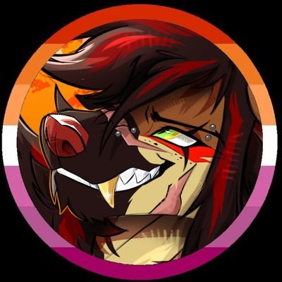 || furry artist/fursuiter || Non Binary Butch Lesbian || next con: swampcon || my amazing girlfriend: @boogborne || enjoyer of TF & kaiju
||commissions: open ||