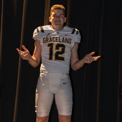 Graceland Commit,6’4-205,QB/🏈/ Wrestling #190🤼♂️ NCAA ID# 2412478167 Phone number: 816-877-7244 Email: shanks.tj@yahoo.com