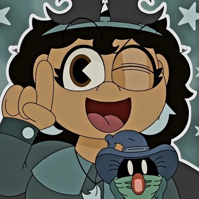 -Charlotte/Kerry -19 (23/10) -Any pronouns -Experienced artist + animator -Jackdaw fanatic -Ask me about Porkrind and Jerry 🐷🧨