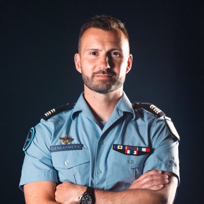 Compte officiel du porte-parole de la Gendarmerie Nationale, le lieutenant-colonel Erwan Coiffard