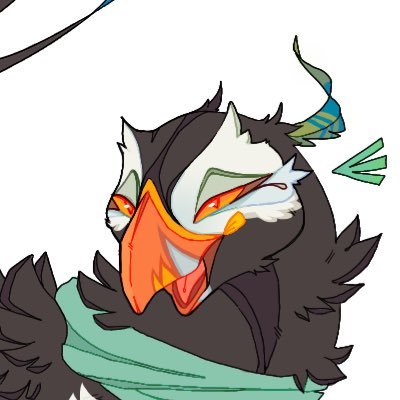 ❄️ | Icon: LilacKitt; Banner: Eclipsed_Cass 🌨️ | He/Him ❄️ | Adult (18+) 🌨️ | Taken ❄️ | Avian Fur | 🧡💛🤍🩵💙