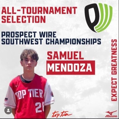 Top Tier Las Vegas 17u C/O 2027 | 3.6 GPA | UTI/Pitcher | 6’1 140lbs | 77-79|T 81 sammyest2008@gmail.com StackAthlete#Samuel Mendoza