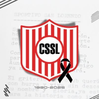 Cuenta el club Sportivo San Lorenzo de Paraguay.