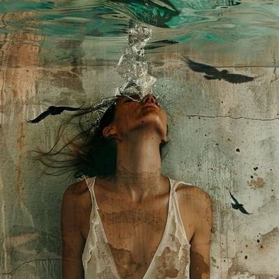 J'ai l'impression de me noyer, de m'enfoncer toujours davantage sous l'eau, loin, très loin de la terre ferme.