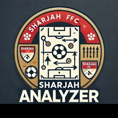 SHJAnalyzer's profile picture. مهتم بتحليل احصائيات مباريات فريق الشارقة 📊⚽️