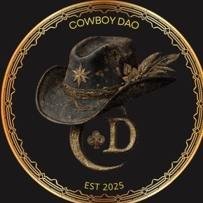 The Cowboy DAO: Uniting degens in a brotherhood/sisterhood to chase dreams, boost brands, & grow our treasury into a business. 75 ADA for a Cowboy Hat Ape NFT.