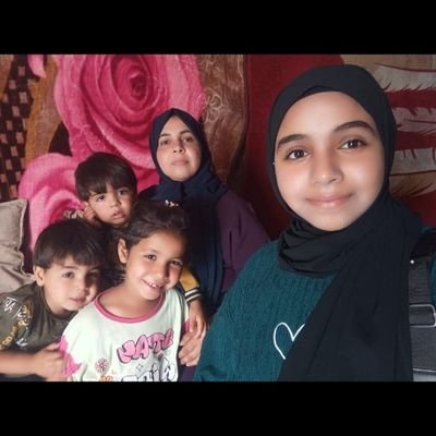 I am Muhannad from Gaza. My husband was martyred. Oh American aid, he left me with five orphaned children, and I take care 💔😭of them. Please help us survive.