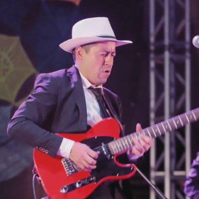 Jimmy Huerta el perro rabioso, Guitarrista y compositor de música de Blues del estado de Aguascalientes México.