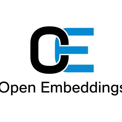 openembeddings's profile picture. open https://t.co/KIPPe8Sc91