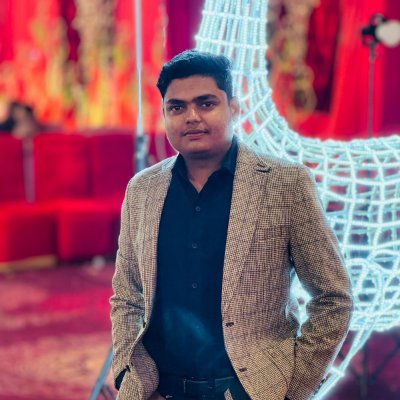 RudraYadav2003's profile picture. From Lucknow, Uttar Pradesh |
Currently in Guna, MP |
https://t.co/KxG6552qeM CSE @ JUET |
Full Stack Dev | Hackathon Winner | Problem Solver (DSA) |
📧 officialrudra85@gmail