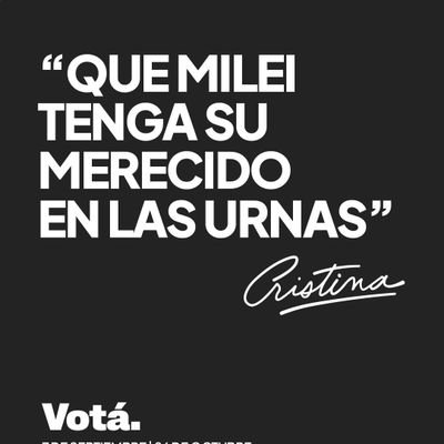 Soy peronista por conciencia nacional, por procedencia popular y por convicción personal. EVITA.