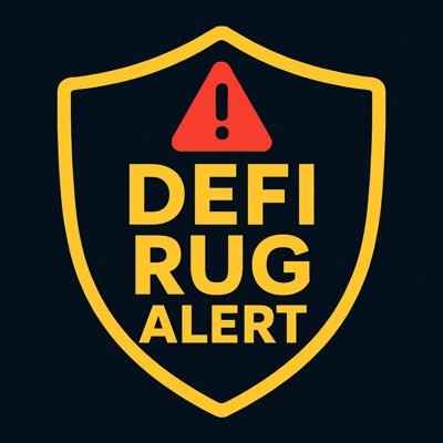 🚨 Tracking DeFi Rug Pulls & Exit Scams 📍 Real-Time Warnings | Verified Alerts 🧠 Educate. Expose. Protect. 📩 DM if you’ve been scammed
