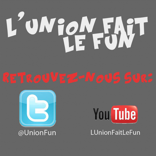 UnionFun's profile picture. L'UnionFaitLeFun est un projet dirigé par ZoozoDylan, alias ZoozoDylan sur Dailymotion. Il existe une toolbar, un site est envisageable.