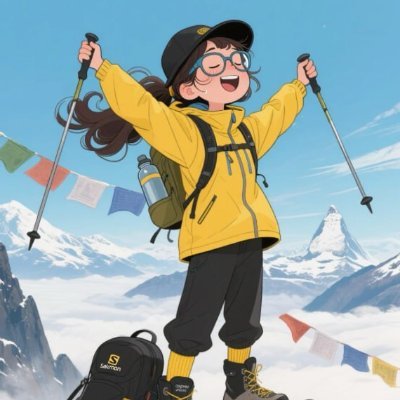 私はElowen(エロウィン)です。台湾出身で、今年36歳です✨
登山が大好きで、これまでいくつかの場所で登山をしてきました⛰️🌿
これからは中国本土や日本、アメリカなど、もっといろんな登山スタイルを体験してみたいと思っています🇨🇳🇯🇵🇺🇸
同じく登山が好きな友達と経験をシェアしたり、一緒に山登り