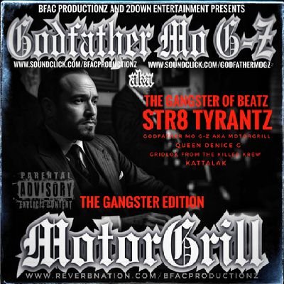 Independent Music Professional, 2D/3D Artist
#motorgrill #godfather_mogz #drupz_lok #bfac_productionz #2down_entertainment #og_rapgods #immr_rhymesmith
