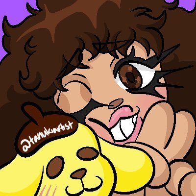 I love anime, games, and pompompurin 💜 Please don’t repost or use my art without my permission, thank you! Instagram-Tumblr-Bluesky: tanukiartist