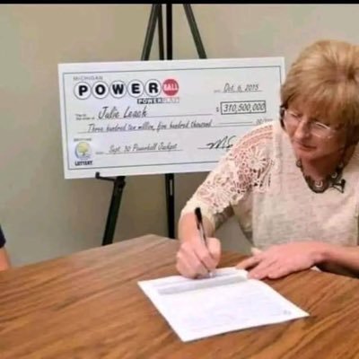 I'm Julie leach, the winner of $289.3million from pawerball lottrey. I am giving out $50,000 to my first 500 followers, Good luck to every lucky winners.