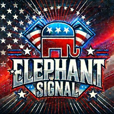 🚨Breaking News Daily! Elephant Signal 🐘🇺🇸
Your loudest signal for conservative news & opinion.
🇺🇸 Truth. Patriotism. Not affiliated with any campaign