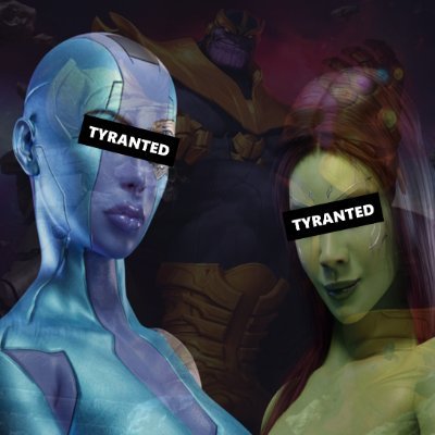 🔞 #TYRANTED The daughters of the mad titan! Happily owned by our God: @PurpleTyrant Pansexual Extremely Submissive. No Limits. #SuperHeroRP #MVRP #NSFWRP ⟳+♡