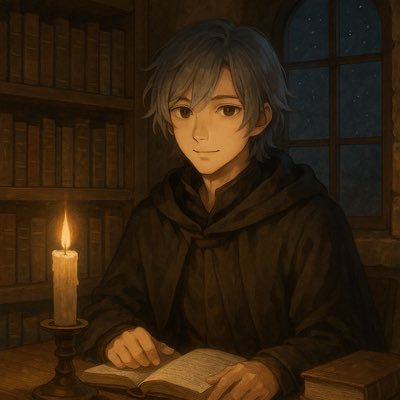 📚灰色の髪のタロット占い師、ノア=アッシェです🔮 古い書庫で朗読するようにカードをめくり、旅人さんの心に小さな灯をともします。 ✨✨寄り添うタロット鑑定🔮 ココナラにて出品中✨️✨️