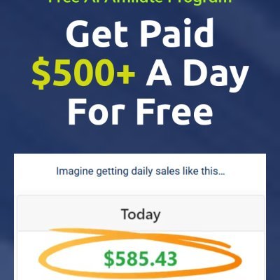 High-Earning AI affiliate program
https://t.co/hTv7JF6UXU
Join and get paid $500+ for free