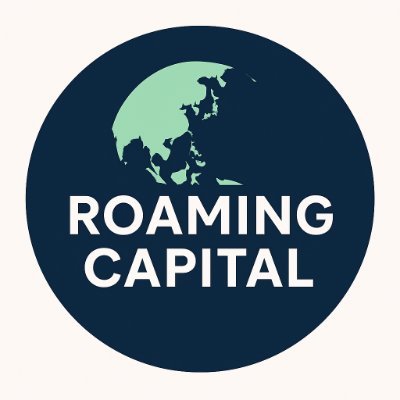 Global value investor with drifting style and not afraid of odd geographies | Roaming Capital | Seeking asymmetry across borders | Tech/financial bias