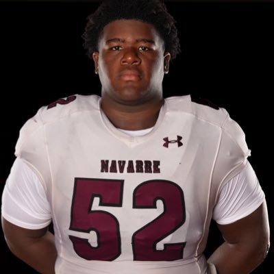 #52 || multi-sport athlete || 500 squat || 335 bench || 5.3 40 || 300lbs || 6’3 || 3.7 GPA || God fearing || Navarre High School c/o 27 || NCAA ID# 2405307204