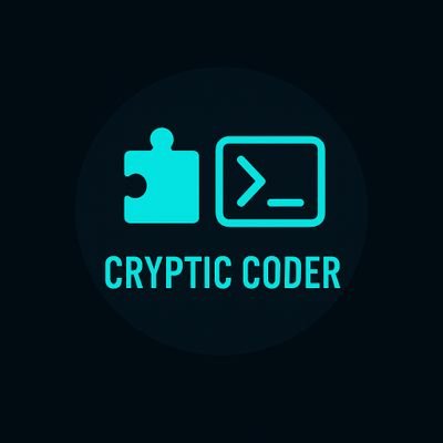 CrypticCoder_15's profile picture. 