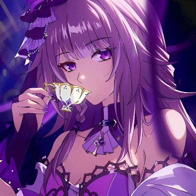 Your daily dose of purple #Hoyoverse girls (and Cipher 𖹭 🐈⬛) ! ⋆。‧˚ʚ🔮ɞ˚‧。⋆