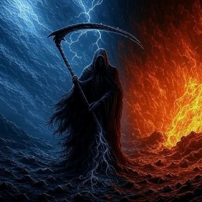 ComdrOfDeath's profile picture. There is a time to be born and a time to die. Receptive of shadows. Perceptive of truth. Intuitive empath. Neutral at the threshold.
 ⚖️