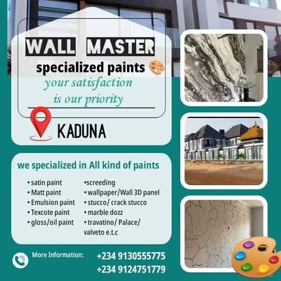 WALL MASTER SPECIALIZED PAINTS ๐จ Profile