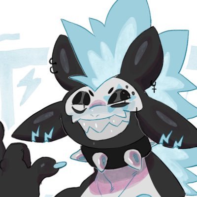 𓆣 ⋆。˚ Cris/Flake 🫐 Adult 🫐 They/Them 🏳️⚧️ 🫐 Hobby artist 🫐 SFW 🫐 Fursuiter 🫐 Pokémon TCG geek 🫐 Disabled & queer 💙- https://t.co/16ezCNGvPX