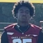 OAKS CHRISTIAN HS | C/O 2028 | 6’3” |190lbs | WR | 424-335-8546 | Instagram : @Christian_Butler