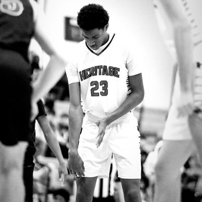 Jordangarland23's profile picture. 2027 • Heritage High School • 6’4 • @Jordangarland365@gmail.com • varsity basketball •PF/SF