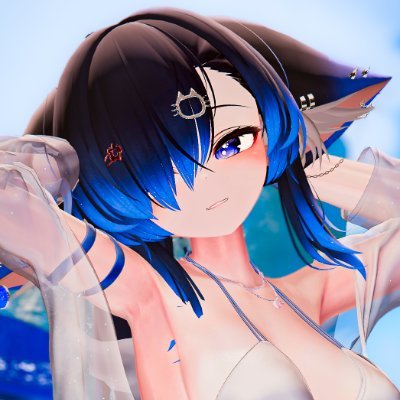 Halo~ My name's Rain VTuber From Thailand 🐱💙
