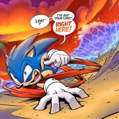 I dont even deem myself a Sonic fan anymore on this site, mfs miserable over here