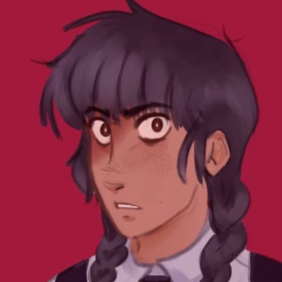 | nby lesbian | @adorbwlspopcity DNI | @air4ce_w is wubby | i draw gay people but also yap a lot | pfps/reposts r fine with creds