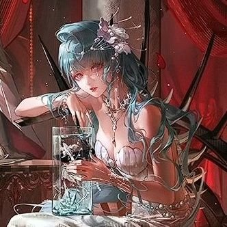 I'm quite fond of that blue haired girl... || lore-ley from hit game path to nowhere