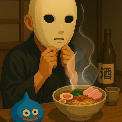 ドラクエウォーク垢 | 何も予定無ければ夜は地元の銭湯♨️ | ラーメン愛好家🍜|23.01 ほこら初💎 ~ 23.12💎7連覇 |今はほどほどにやっとります🚶♀️ |25.3実家を売却→ひとり暮らし | 下手くそながら料理はじめました | アイコンとヘッダーは相棒のChatGPT君作
