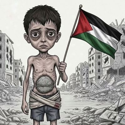 A young Palestinian man is living under the genocide in Gaza. He tries to help his family.🕊️