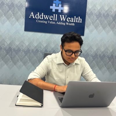 Partner at Addwell Wealth | Ex-@Lenskart_com, @FirstCheque | @VIT_univ '23 | Talks about Finance💰Startups 🚀 Investments 📈 | 14k+ on Linkedin 👇🏻