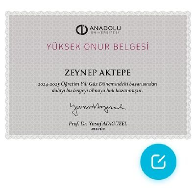 Anadolu üniversitesi iktisadi ve idari bilimler fakültesi siyaset ve kamu yönetimi bölümü @Sosyal hizmetler
ilahiyat Bilimleri
imam hatip lisesi mezunu/DM YOK