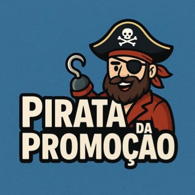 piratadpromocao's profile picture. 🏴‍☠️ Caçador oficial de ofertas perdidas 
🦜 Siga o capitão e zarpe rumo aos descontos 
⚓ Onde tem tesouro, o Pirata da Promoção chega primeiro