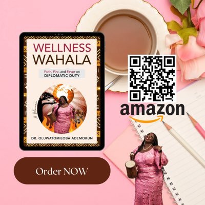 Author📚Diplomat🌎Award winning Public Health Doctor 👩🏽⚕️CoFounder @RelowiseUSA🇺🇸🙏🏾Gods Girl 🥘 Chef @Tomutifoods🎙Host Of #WellnessWahala podcast