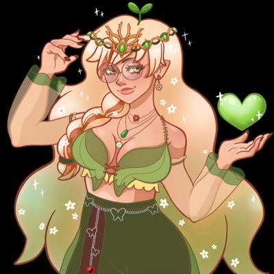 ☀️Your plant goddess has arrived! || They/She || Model by @BundleOfBerriez || Business Email: VoidsChaosBusiness@gmail.com