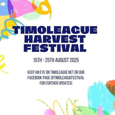 Timoleague Harvest Festival will take place this year from Friday 15th to Sunday the 24st of August.
Tickets Available from 086-1697628.