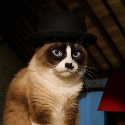 ChaplinCatSOL's profile picture. Chaplin $CHAPLIN The mustachioed cat on Solana!

https://t.co/iSmfjI8ucC
https://t.co/Ac5yYvyC9w