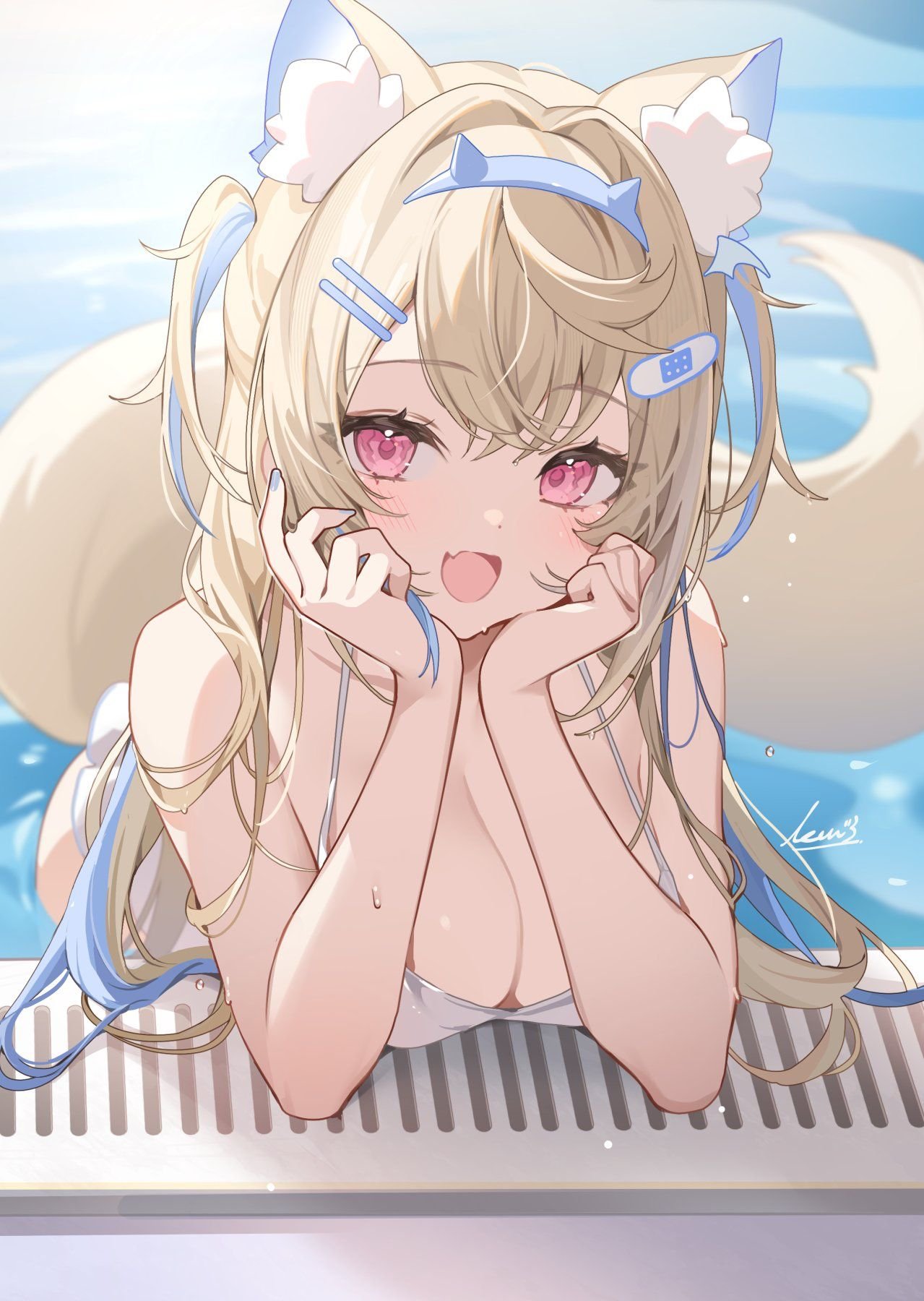 aiイラスト初心者です🔰ゆめかわ女の子がメインだと思います!うちの子の「夢乃ひめか」ちゃんです 良かったら見ていってください!いいねリプ行くので仲良くしてください!無断転載❌