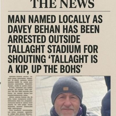 City and guilds qualified Painter,ragged trousered philanthropist, proud member of Bohemians FC⚫🔴liverpool fan🔴,music,books and an opinion on everything🇮🇪